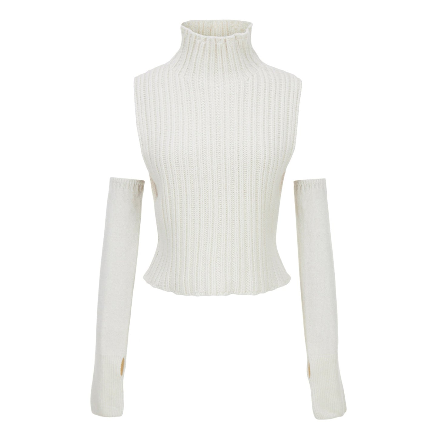 rib-knit top